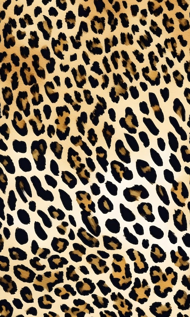 Leopard Print Cores Padrão Impressão Animal Estilo vetorial colorido Desenho de arte de parede de fundo