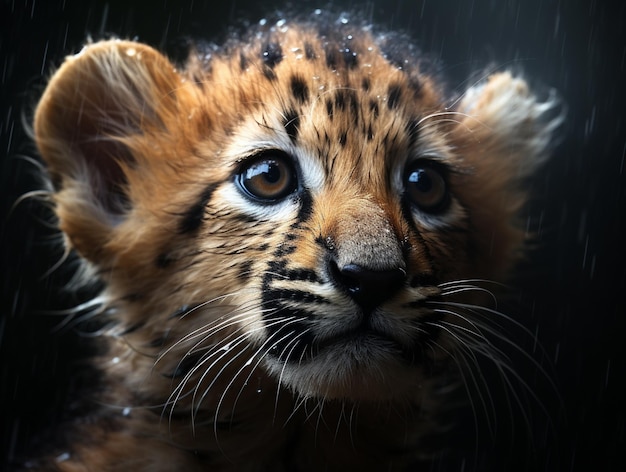 Leopardenfotografie HD 8K Wallpaper Stock Photographic Image