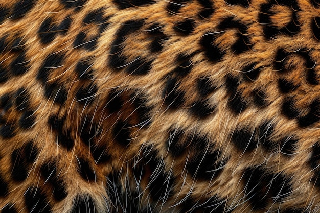 Leopardhaut Textur Musterdruck
