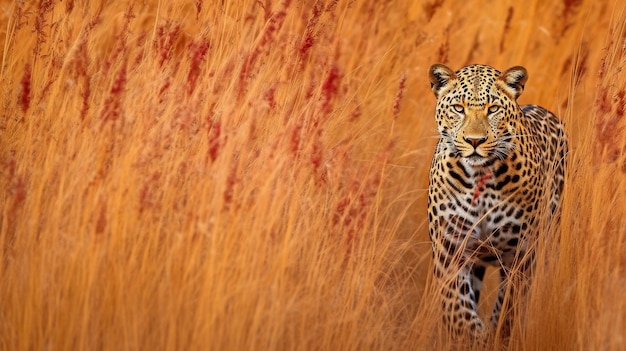 leopardo africano HD 8K papel de parede Banco de Imagem Fotográfica