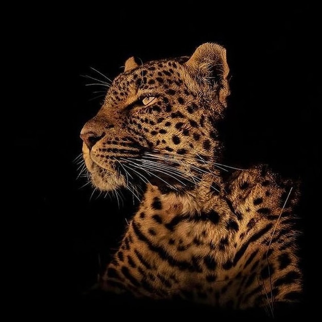 Foto el leopardo africano