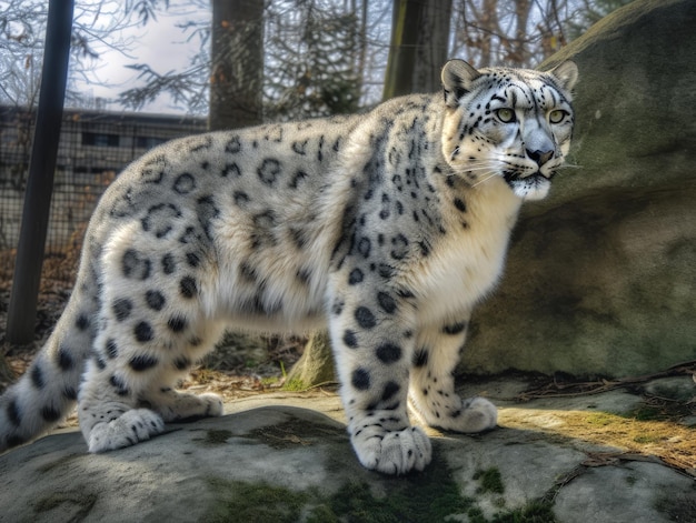 Leopardo da neve Irbis