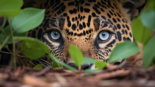 leopardo do sri lankan imagem criativa fotográfica de alta definição