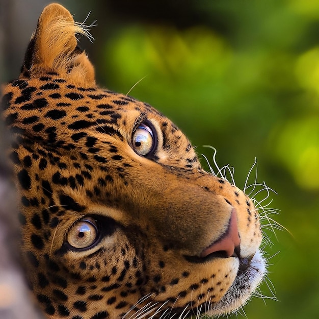 Foto leopardo e vida selvagem de lankan