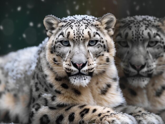 El leopardo de las nieves Irbis