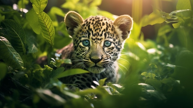 El leopardo pantera