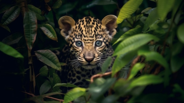 El leopardo pantera
