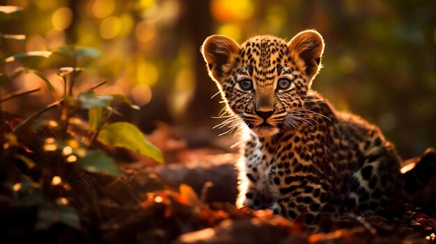 El leopardo pantera