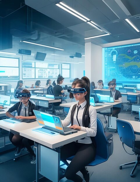 Lernen Sie, mit holografischen Klassenzimmern und integrierter virtueller Realität neu zu denken