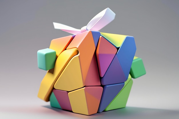 Lernspielzeug Rubik Cube Übung Denkfähigkeit Sehr schwieriger Rotationswettbewerb