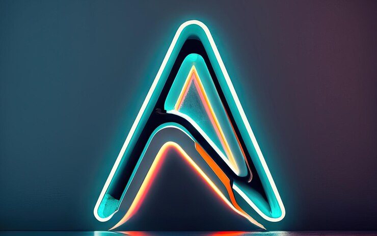 Foto una letra en 3d