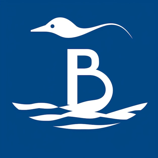 La letra B Monograma Diseño del logotipo Ilustración Gráfica Creativa