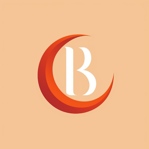 Letra B Monograma Logo Design Ilustração Gráfico Criativo
