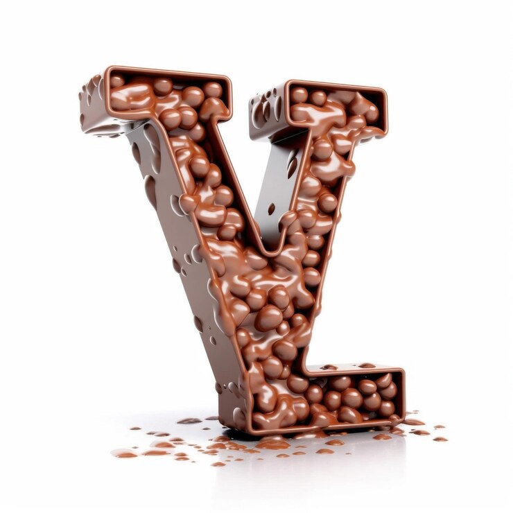 Foto la letra chocolate y el fondo blanco de chocolate con leche estilizar 750 v 51 id de trabajo 53ce1f090f0e439da006279ac