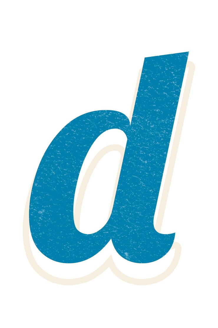 Foto letra d del alfabeto png