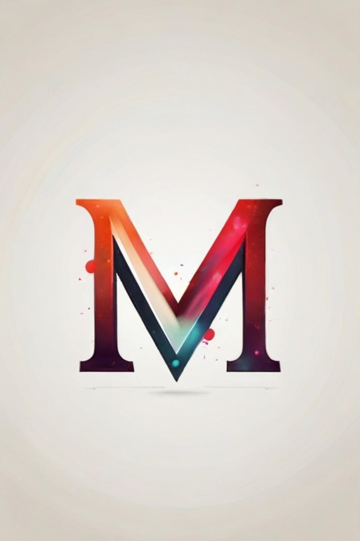 Foto la letra m es un logotipo con la letra m en él