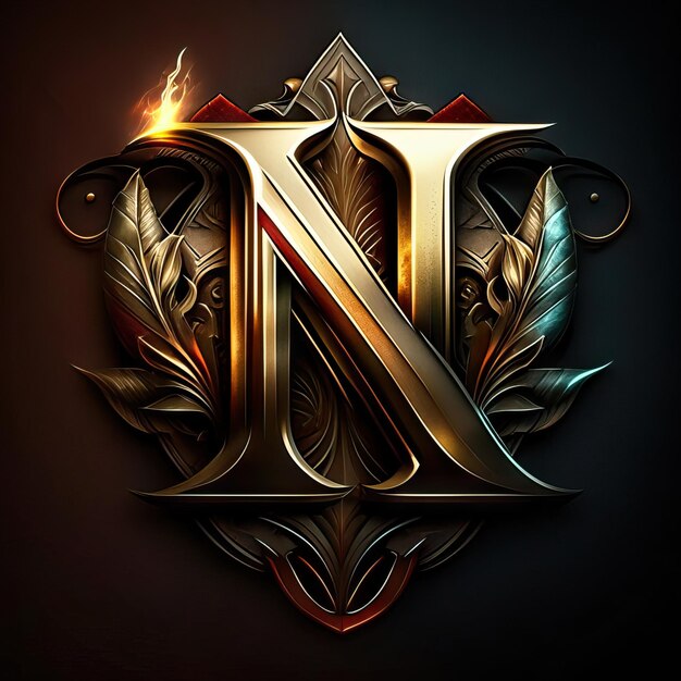 Letra N logo