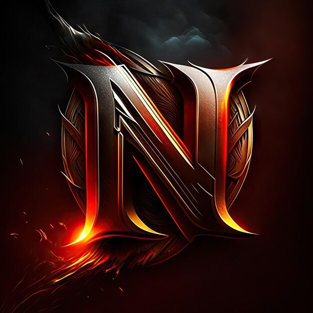 Letra N logo