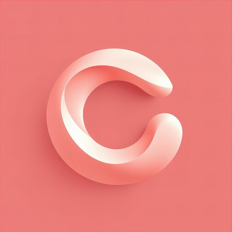 Foto una letra rosa g está colgada en un fondo rosa