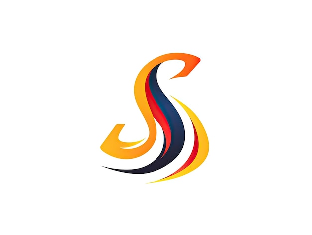 Foto letra s no distintivo de estilo de logotipo simples ilustração de design 2d generative aixa