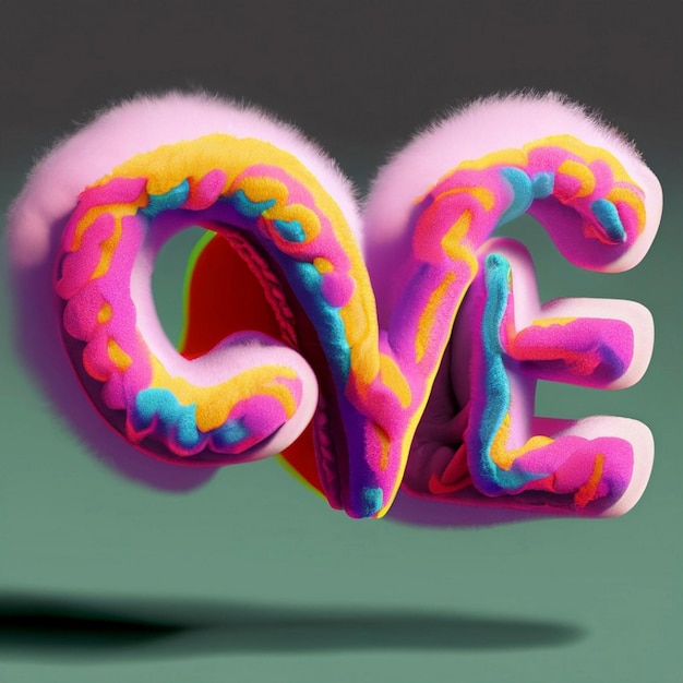 Letras de amor 3D