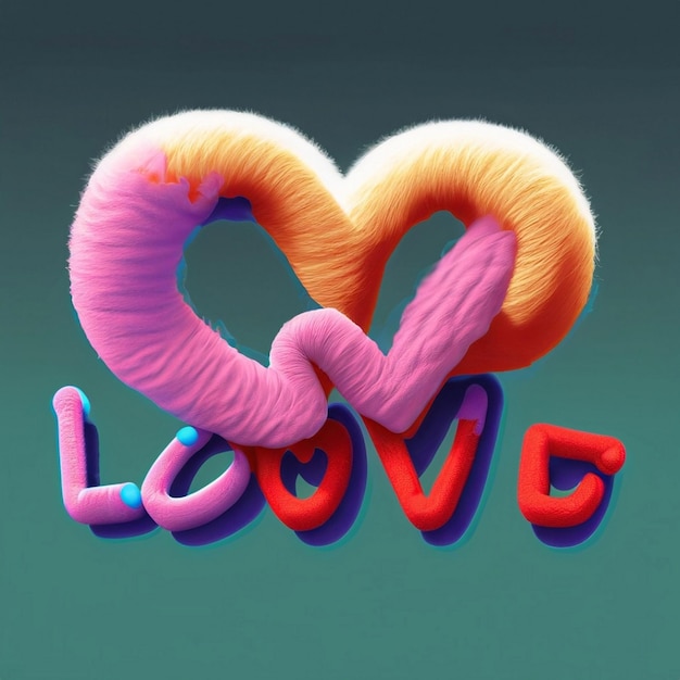 Letras de amor 3D