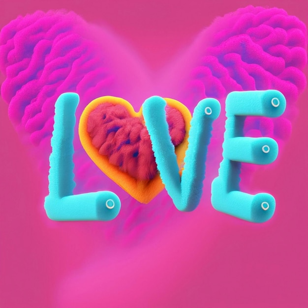 Letras de amor 3D