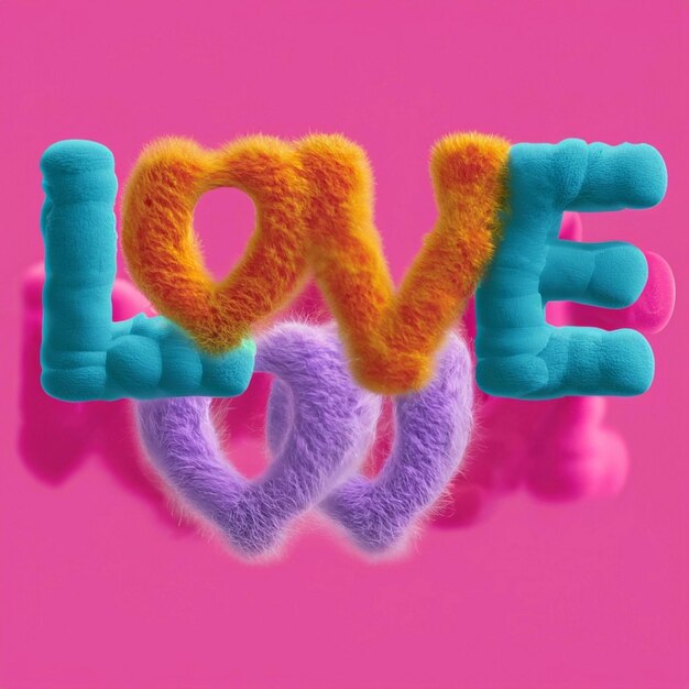 Letras de amor 3D