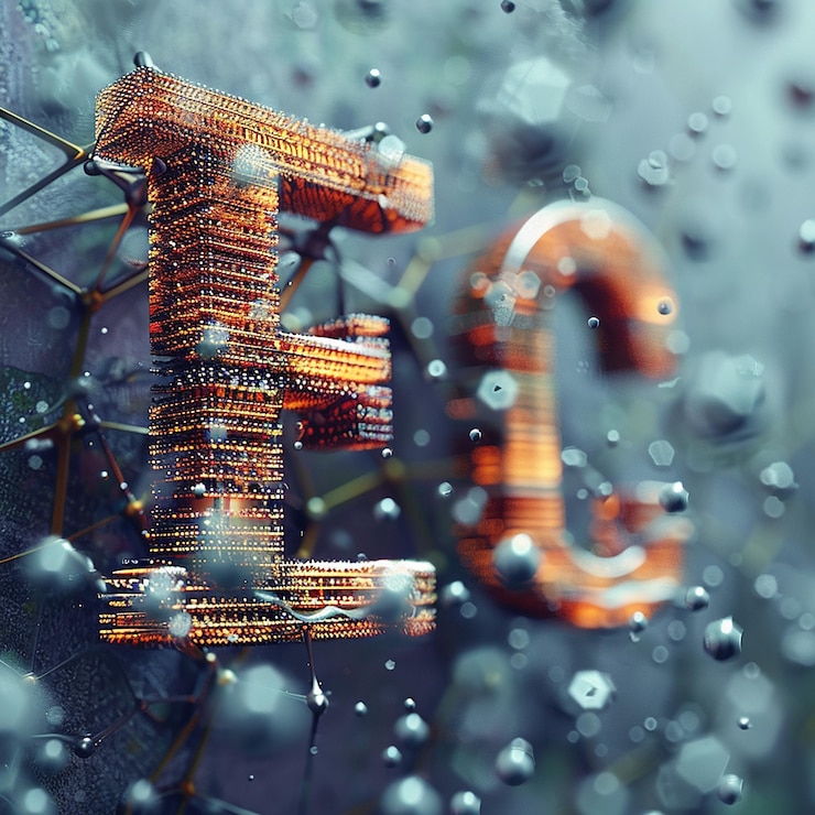 Foto letras etf en 3d en un fondo de bloque