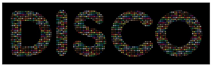 Foto letras iluminadas para una fiesta o club nocturno