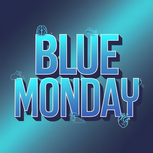 un letrero azul que dice viernes azul en él