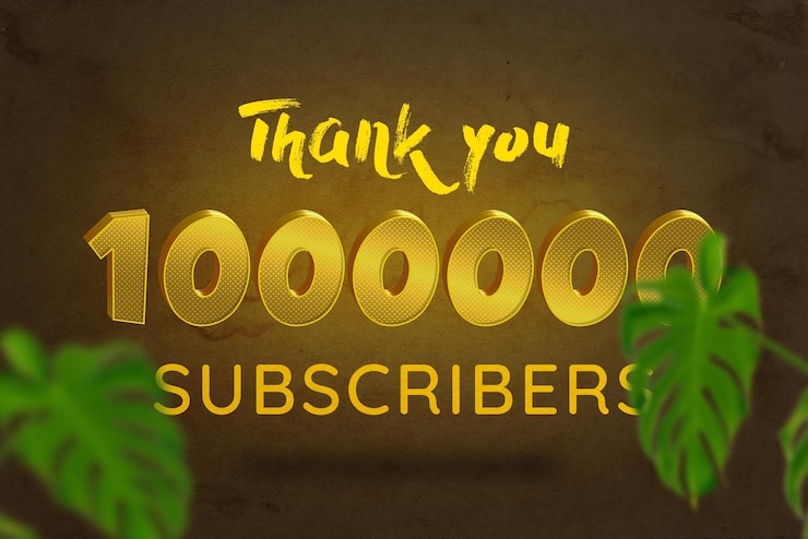 Foto un letrero dorado que dice gracias 1000 suscriptores.