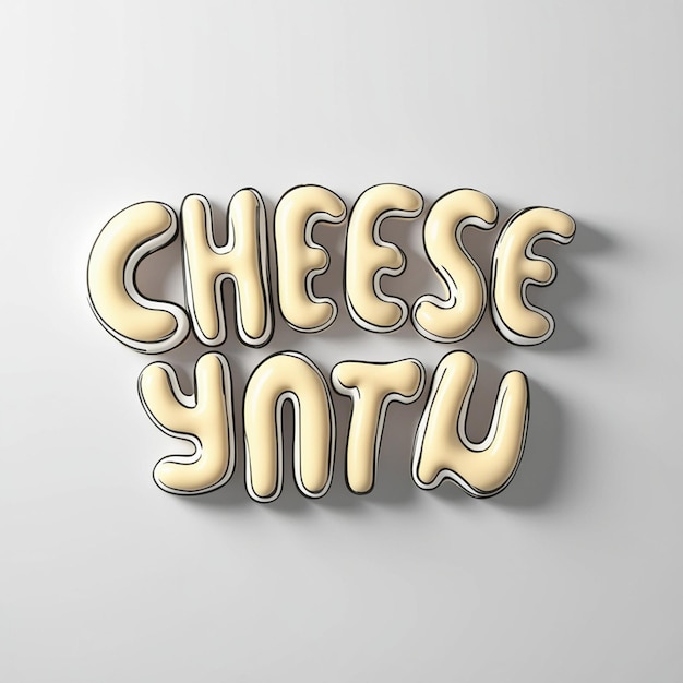 un letrero que dice queso en él que dice queeso
