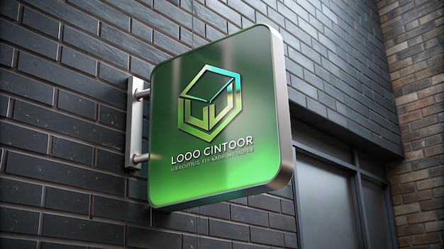 un letrero verde que dice " loon " en él