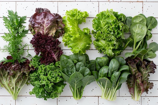 Lettuce Love Frisches Grün auf Weiß Best of Lettuce Bild
