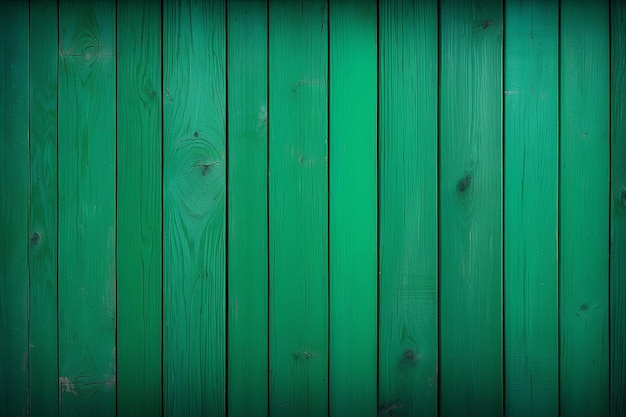 Leuchtend grüner hölzerner Hintergrund