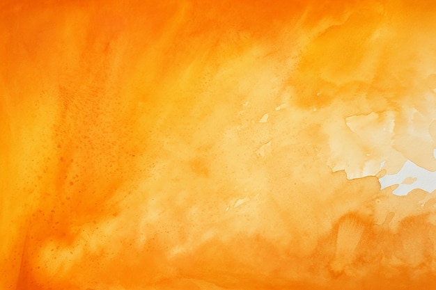 Leuchtend orangefarbene Aquarelltextur lebendiges Farbreich