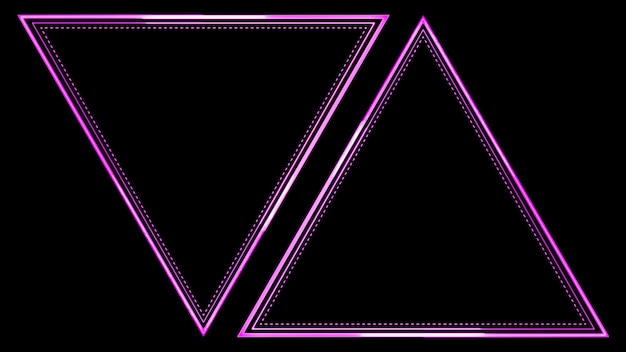 Leuchtender Neon-Effekt Hintergrund schwarzer Hintergrund