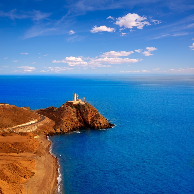 Leuchtturm Almeria Cabo de Gata Mediterranean Spain