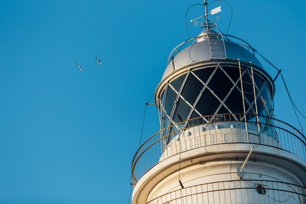 Foto leuchtturm der insel mallorca