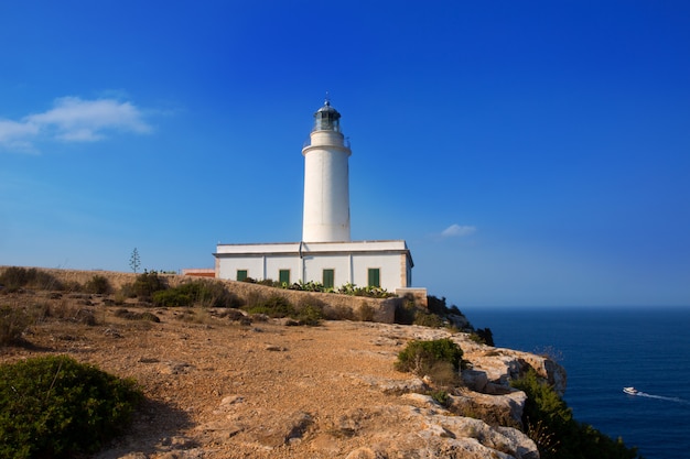 Leuchtturm Formentera La Mola in der Nähe von Ibiza