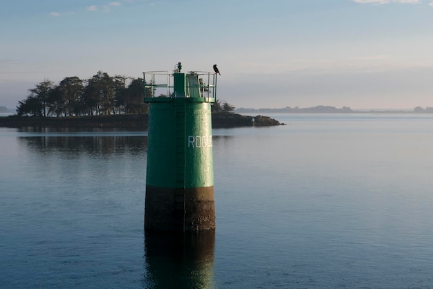 Leuchtturm in der Bretagne Morbihan Frankreich