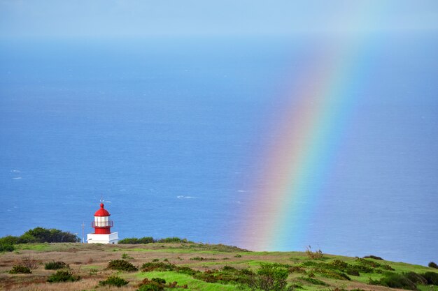 Leuchtturm in Ponta da Pargo Madeira Portugal