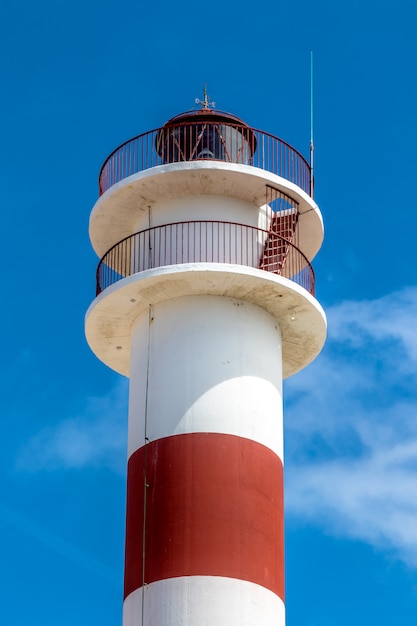 Leuchtturm in Rota, Cadiz, Spanien