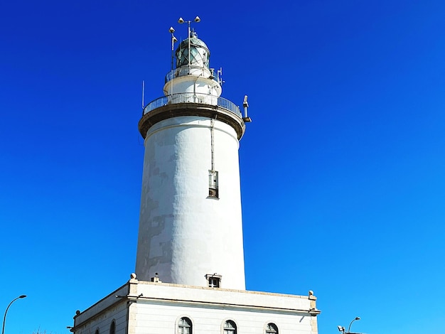 Foto leuchtturm von malaga