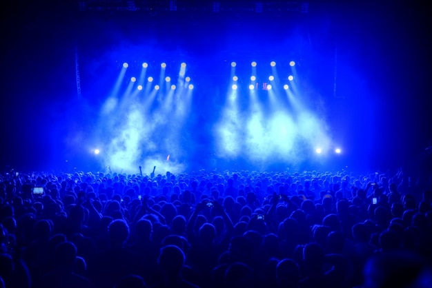 Leute beim Konzert