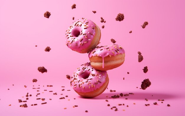 Levitando Delícias de Donut
