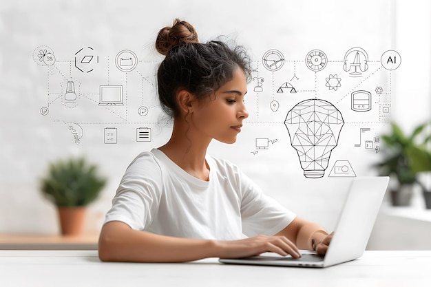 Leyes y reglamentos de IA concepto de inteligencia artificial normas legales y política ética