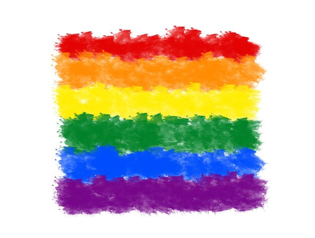 LGBT-Konzept Flag Pride Rainbow Lgbt Lesben