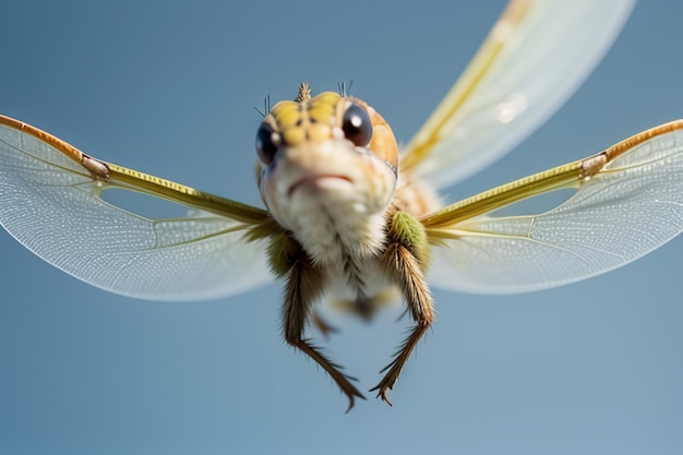 Libelle HD-Nahaufnahme, Fotohintergrund, Hintergrundillustration für Wildtiere
